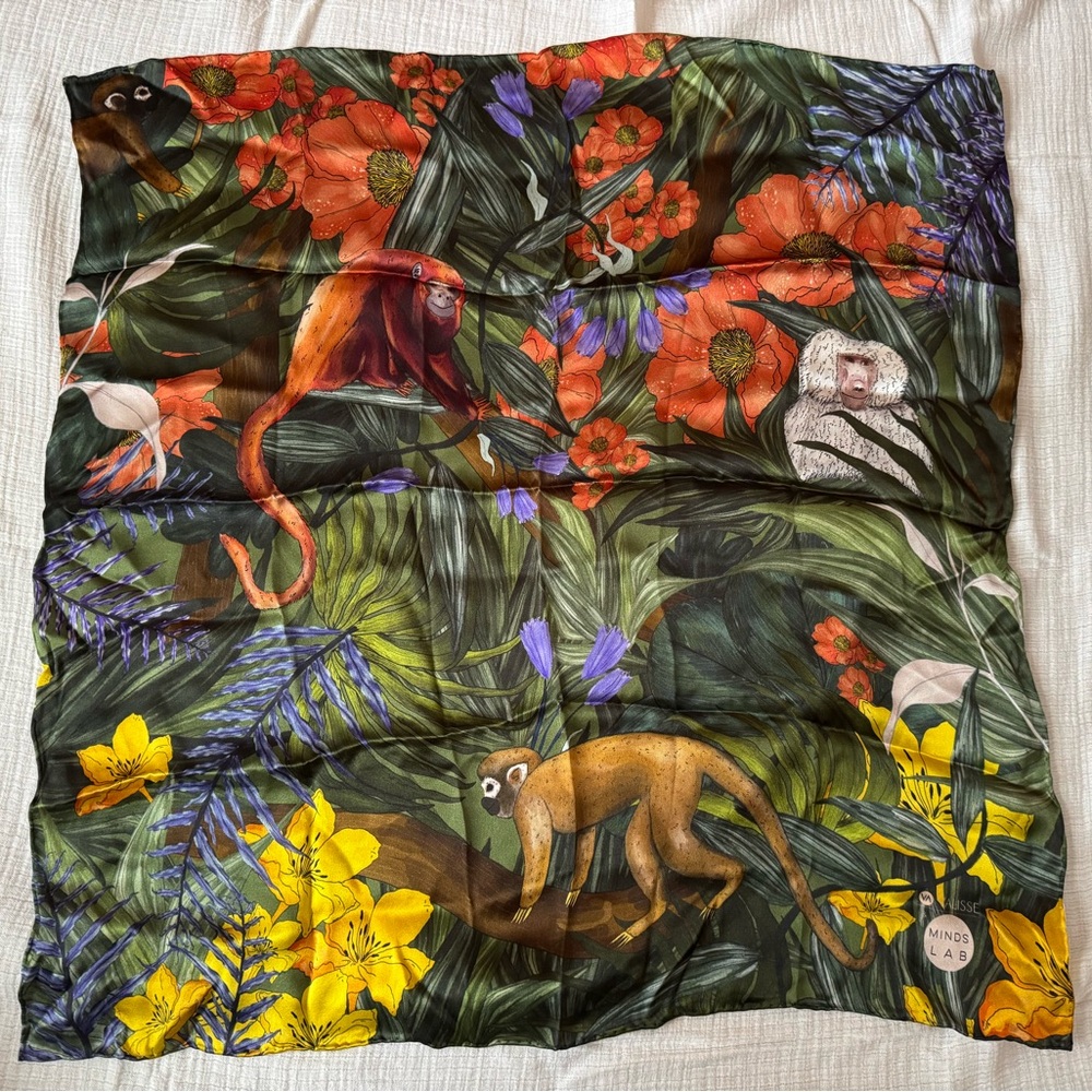 100% Silk Scarf